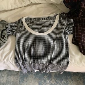 Stateside S striped tee